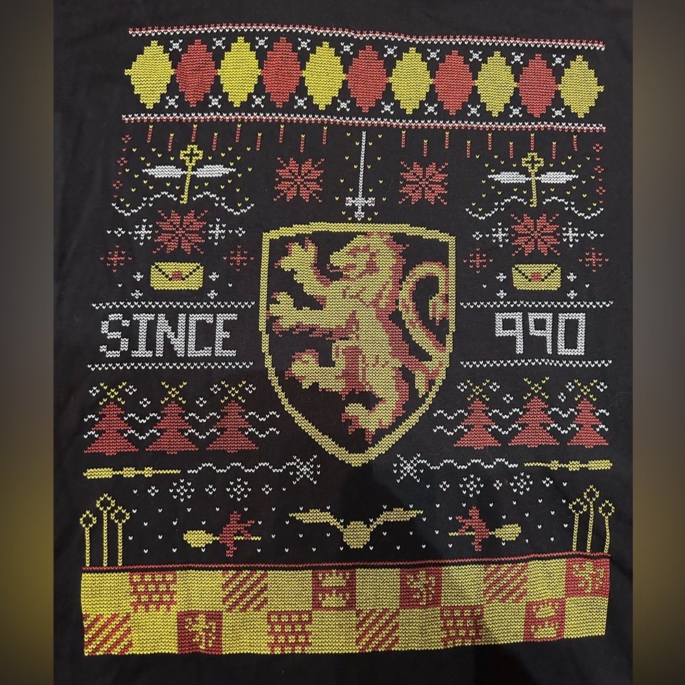 Harry Potter Christmas t shirt adult